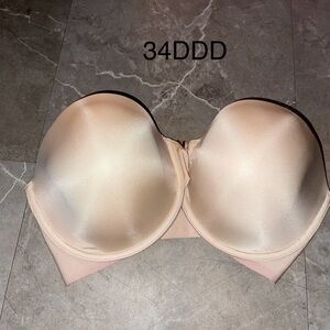 Victoria's Secret Nude Strapless Bra